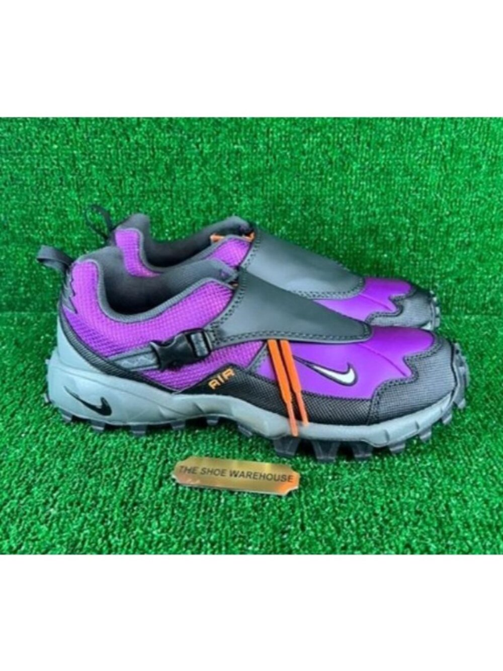 Men's Nike ACG Phassad Hiking Shoes Purple Black Gray HM7133-500 Size 9